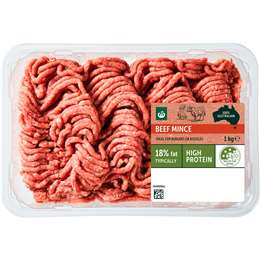 Woolworths Beef Mince 1kg