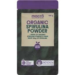 Macro Organic Spirulina Powder 100g