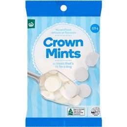 Woolworths Crown Mints 225g