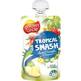 Golden Circle Tropical Smash Fruit Pouch 120g