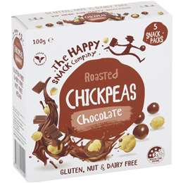 The Happy Snack Company Chickpeas Chocolate 5 pack