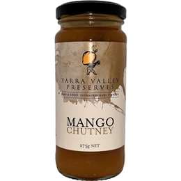 Yarra Valley Preserves Mango Chutney 275g