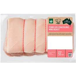 Woolworths Pork Leg Mini Roast 500g - 800g