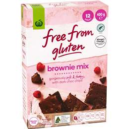 Free From Gluten Brownie Mix With Dark Choc Chips 400g
