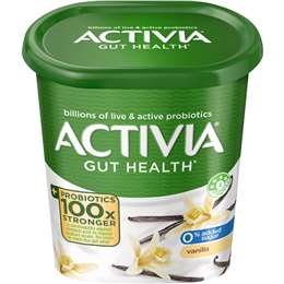 Activia Probiotic Yoghurt Vanilla 900g