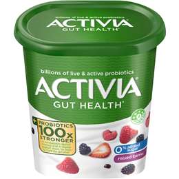Activia Probiotic Yoghurt Mixed Berries 900g
