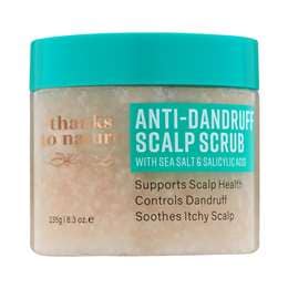 Thanks To Nature Anti Dandruff Scalp Scrub With Sea Salt & Salicylic Acid 235g