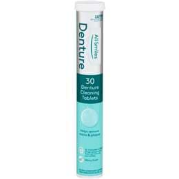All Smiles Denture Cleaning Tablets 30 pack