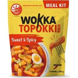 Wokka Topokki Meal Kit Sweet & Spicy 240g