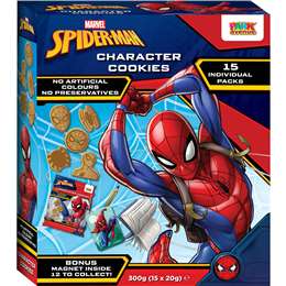 Park Avenue Character Cookies Marvel Spider Man 15 pack