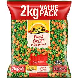 McCain Frozen Peas & Carrots 2kg