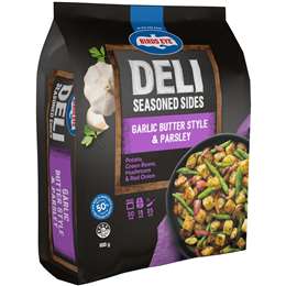 Birds Eye Deli Frozen Seasoned Sides Garlic Butter Style & Parsley 600g