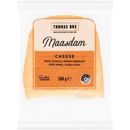 Thomas Dux Maasdam Cheese 260g