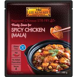 Lee Kum Kee Spicy Chicken Mala Ready Sauce 100g