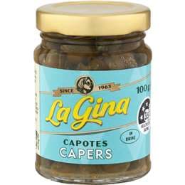 La Gina Capotes Capers 100g