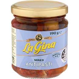 La Gina Mixed Antipasti 190g