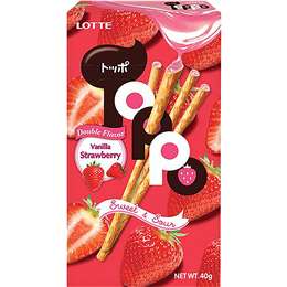 Lotte Toppo Strawberry 40g