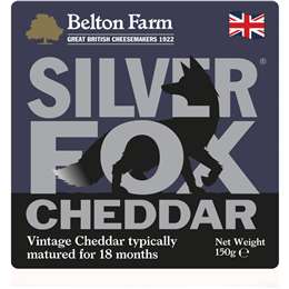 Belton Farm Silver Fox Vintage Cheddar 150g