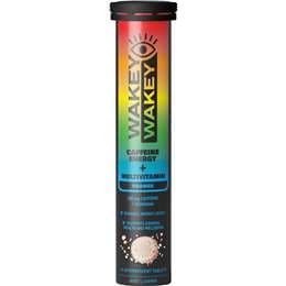 Wakey Wakey Caffeine Energy + Multivitamin Orange Effervescent Tablets 17 pack