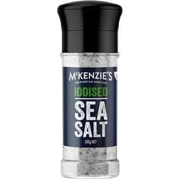 McKenzie's Iodised Sea Salt Grinder 100g