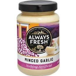 Always Fresh Minced Garlic 220g