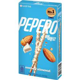 Lotte Pepero Snowy Almond 32g
