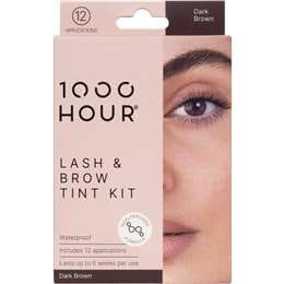 1000Hour Lash & Brow Dye Kit Dark Brown each