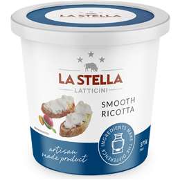 La Stella Latticini Smooth Ricotta 375g