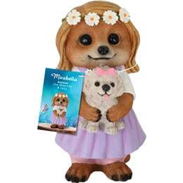 Mirabella Meerkat Sienna And Dog LuLu & Lulu Dog each