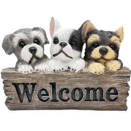 Gardman Animal Welcome Sign Dog Sign Dog each