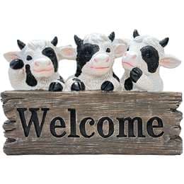 Gardman Animal Welcome Sign Cow Sign Cow each