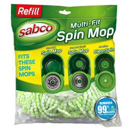 Sabco Multi-Fit Spin Mop Refill each