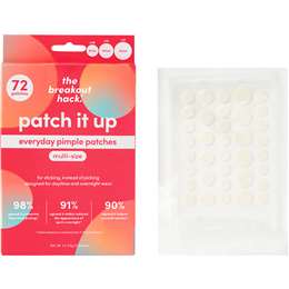 The Breakout Hack Patch It Up Everyday Pimple Patches Multi Size 72 pack