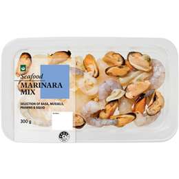 Woolworths Seafood Marinara Mix 300g