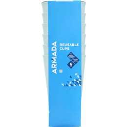 Armada Reusable Cups 450mL Assorted 6 pack