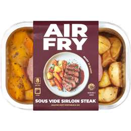 Fast Fuel Air Fry Sous Vide Sirloin Steak 450g