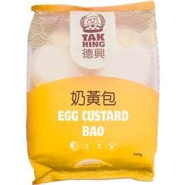 Tak Hing Egg Custard Bao 4 pack