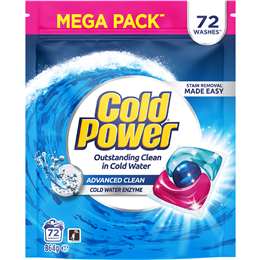 Cold Power Advanced Clean Capsules 72 pack
