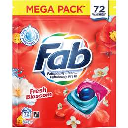 Fab Fresh Blossom Triple Capsules 72 pack
