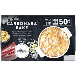 Artisano Carbonara Pasta Bake 650g