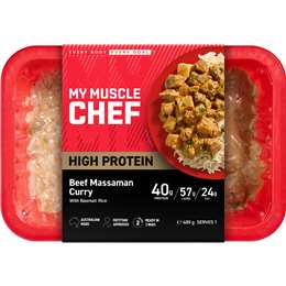 My Muscle Chef High Protein Beef Massaman Curry 400g