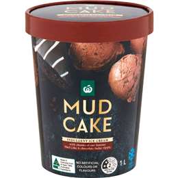 Woolworths Ice Cream Mud Cake 1L