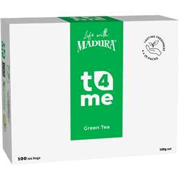 T4Me Green Tea Bags 100 pack