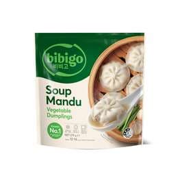 Bibigo Soup Mandu Vegetable Dumplings 279g