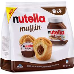 Nutella Muffins 4 pack
