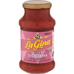 La Gina Siciliana Pasta Sauce 400g
