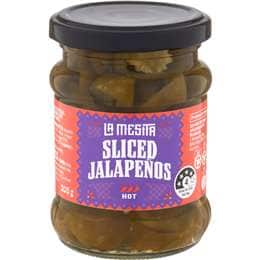 La Mesita Sliced Jalapenos 205g