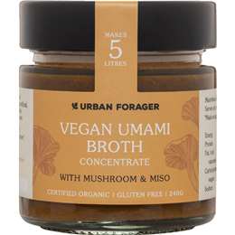 Urban Forager Vegan Umami Broth Concentrate With Mushroom & Miso 240g