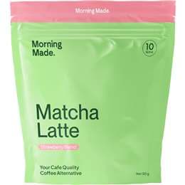 Morning Made Matcha Latte Strawberry Blend 50g