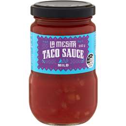 La Mesita Taco Sauce Mild 240g